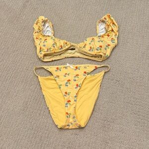Dippin Daisys Yellow Berry Bikini